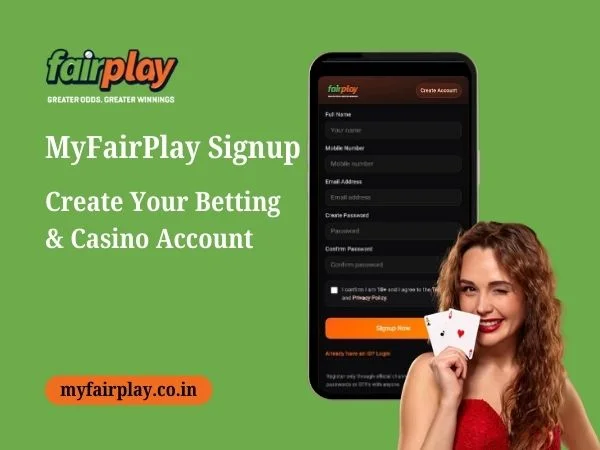 MyFairPlay Signup - Create Your Betting & Casino Account